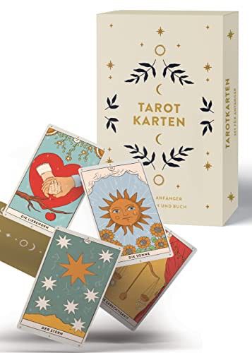 Tarotkarten : Tarotkarten mit Buch, Set für Anfänger