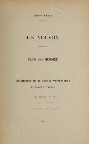 Le Volvox