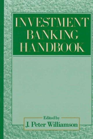 The Investment banking handbook
