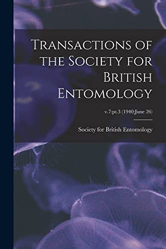 Transactions of the Society for British Entomology; v.7