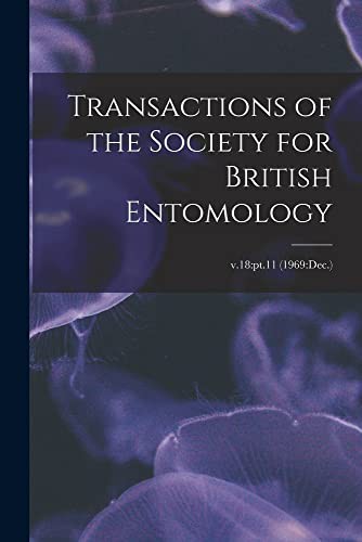 Transactions of the Society for British Entomology; v.18