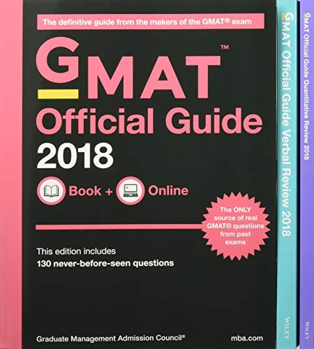 GMAT Official Guide 2018 Bundle