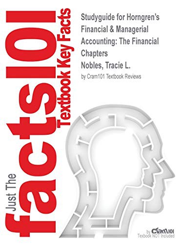 Studyguide for Horngren's Financial & Managerial Accounting