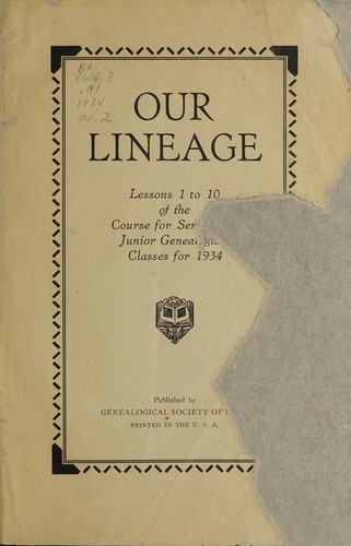 Our lineage