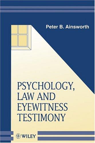 Psychology, law, and eyewitness testimony