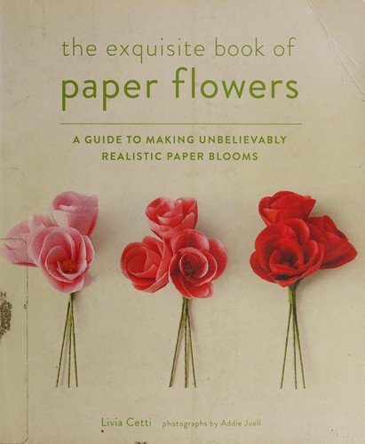 The exquisite book of paper flowers