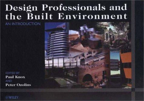 Design professionals and the built environment