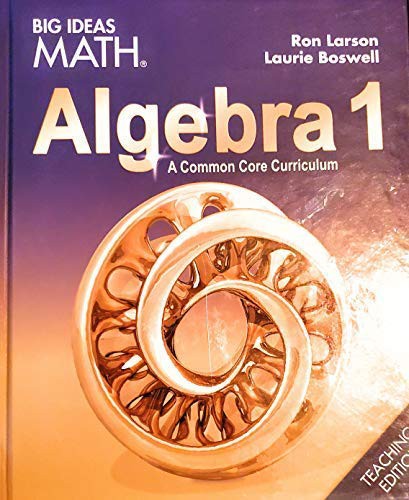 BIG IDEAS MATH Algebra 1