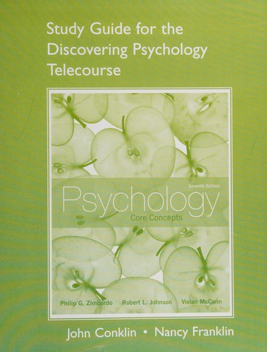 Study Guide for the Discovering Psychology Telecourse for Psychology