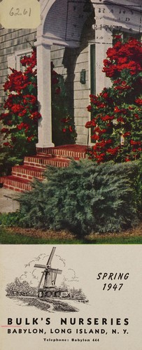 Bulk's Nurseries, spring 1947