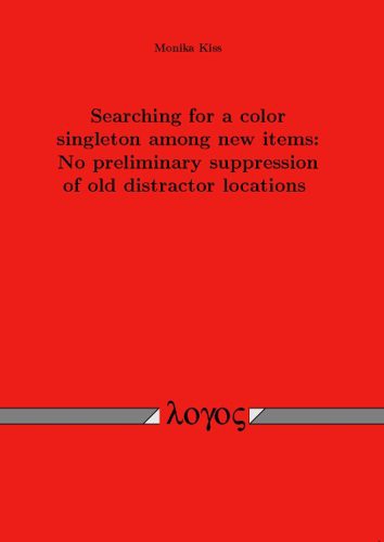 Searching for a color singleton among new items