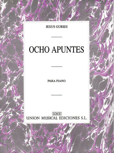 Guridi Ocho Apuntes Piano