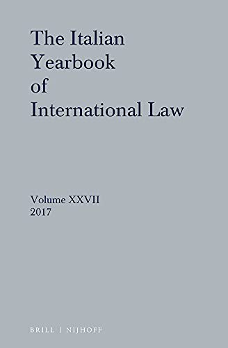 Italian Yearbook of International Law 27