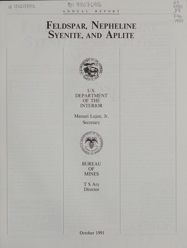 Feldspar, nepheline syenite, and aplite
