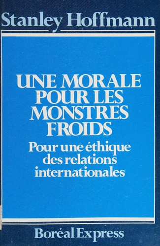 Une morale pour les monstres froids