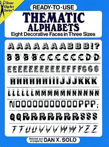 Ready-to-Use Thematic Alphabets