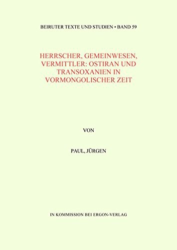 Herrscher, Gemeinwesen, Vermittler