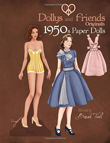 Dollys and Friends Originals 1950s Paper Dolls