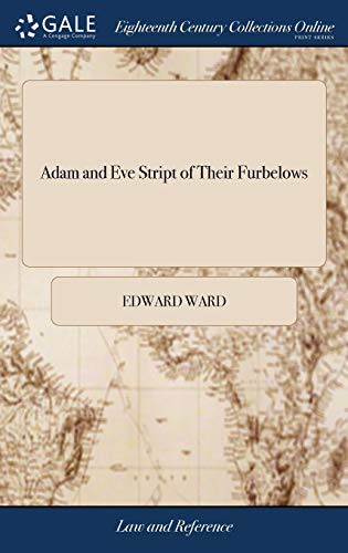 Adam and Eve Stript of Their Furbelows