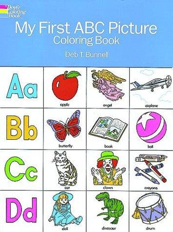 My First ABC Picture Coloring Book