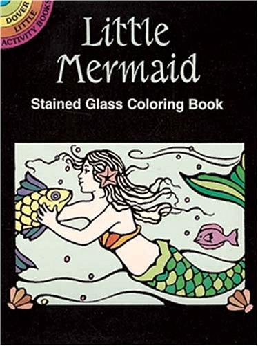 Little Mermaid Stained Glass Coloring Book