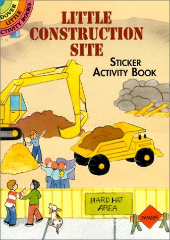Little Construction Site Sticker Activity Bk
