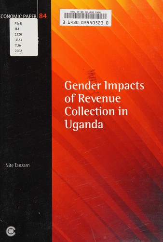 Gender impacts of revenue collection in Uganda
