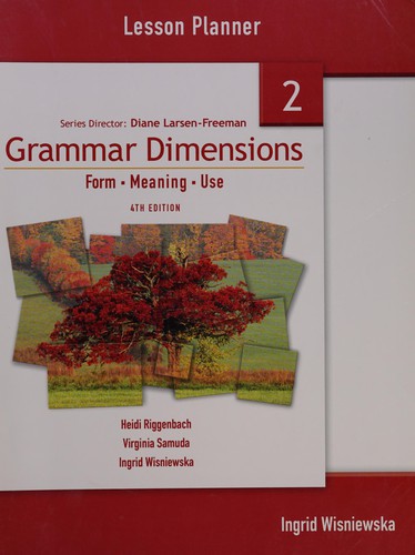 Grammar dimensions