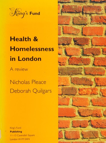 Health and homelessness in London