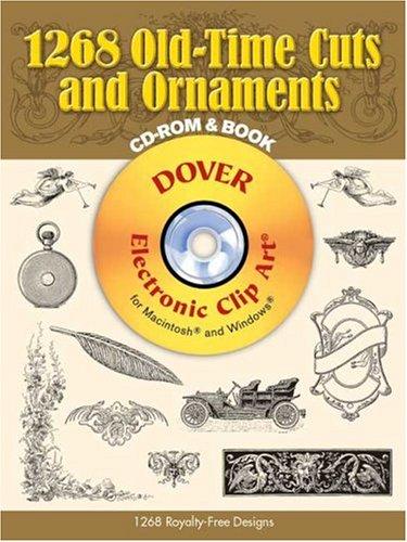 1268 Old-Time Cuts and Ornaments CD-ROM and Book