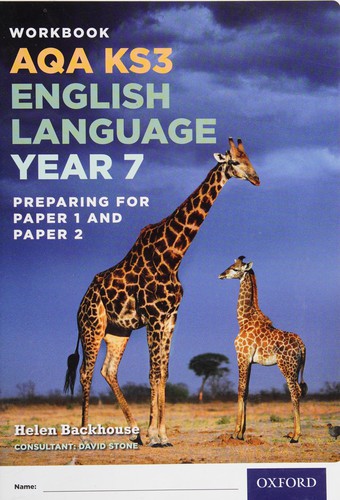 Workbook AQA KS3 English Language Year 7