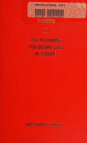 Tax planning for businesses in Europe