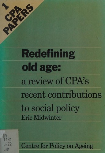 Redefining old age