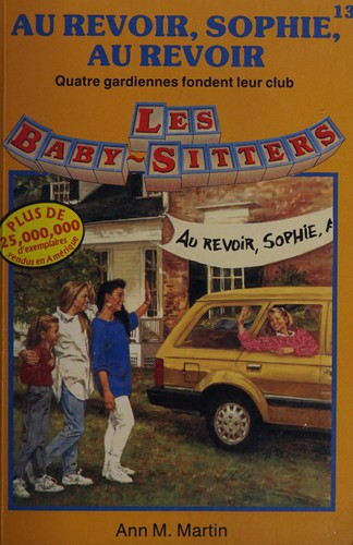 Au revoir, Sophie, au revoir!