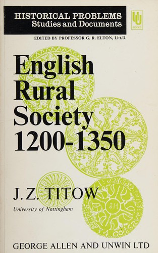 English rural society 1200-1350