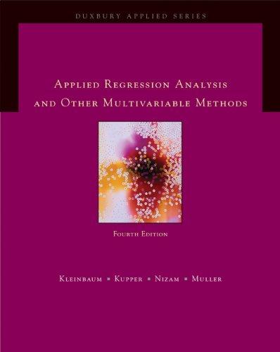 Applied regression analysis and other multivariable methods