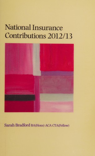 National insurance contributions 2012/13