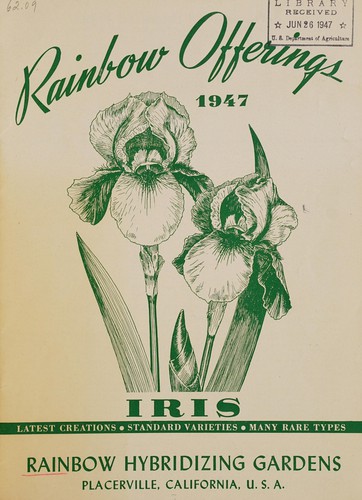 Iris, latest creations, standard varieties, many rare types