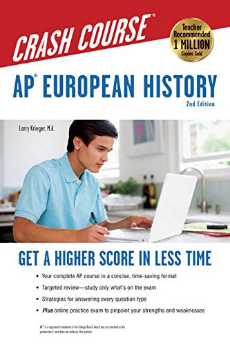 AP® European History Crash Course, 2nd Ed., Book + Online
