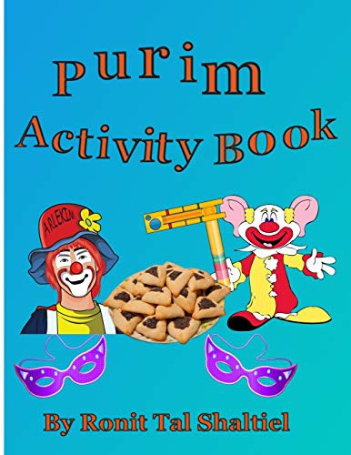 Purim Activity book.