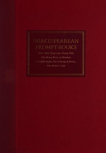 Shakespearean Prompt-Books of the 17th Century (Macbeth (Shakespearean Prompt-Books of the 17th Century)