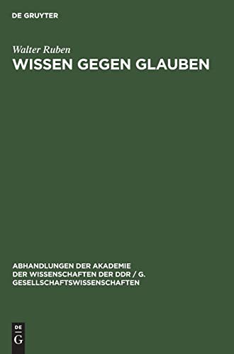 Wissen Gegen Glauben