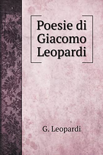 Poesie di Giacomo Leopardi