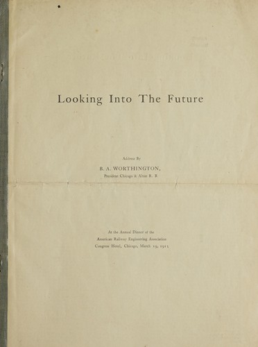 Looking into the future