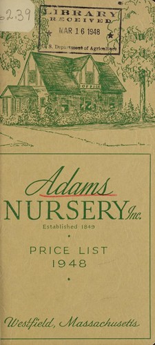 Price list 1948