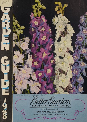Garden guide 1948