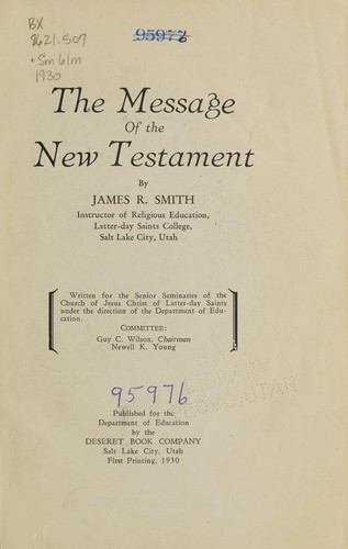 The message of the New Testament