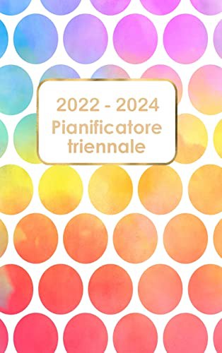 Planner mensile 3 anni 2022-2024