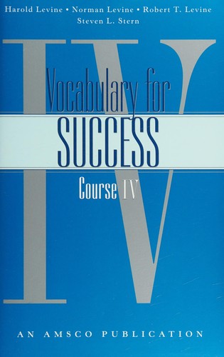 Vocabulary for success