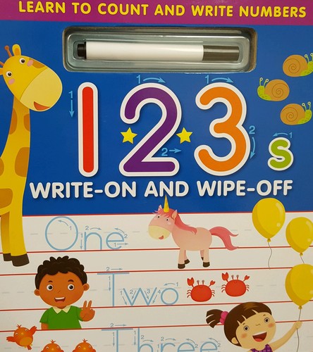 Write On Wipe Off 1 2 3s